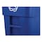 Rubbermaid Commercial Waste Receptacles, Outdoor Recycling Bin, Blue, Plastic FG9W2773BLUE - alternate 4